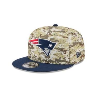 Imagem de BONE NEW ERA 9FIFTY NEW ENGLAND PATRIOTS NFL SALUTE SERVICE 2025 MILITAR-Masculino