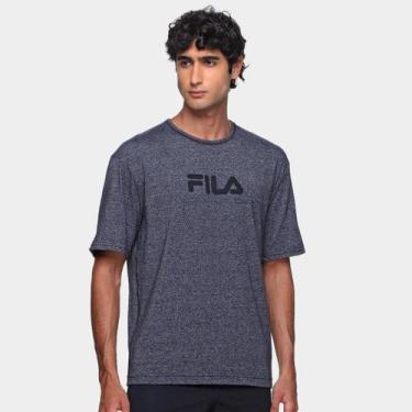Imagem de Camiseta Fila Comfort Smart Masculina, Preto, P