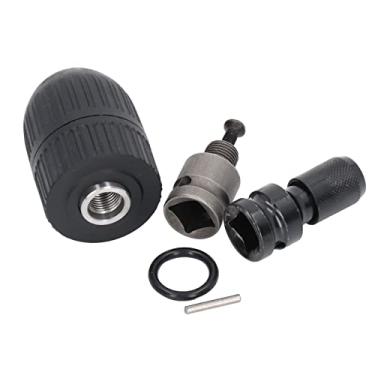 Imagem de Mandril de perfuração autoaperta, mandril de chave de impacto elétrica sem chave com rosca de 1/2 polegada 20UNF, ampla faixa de fixação, para chave de impacto