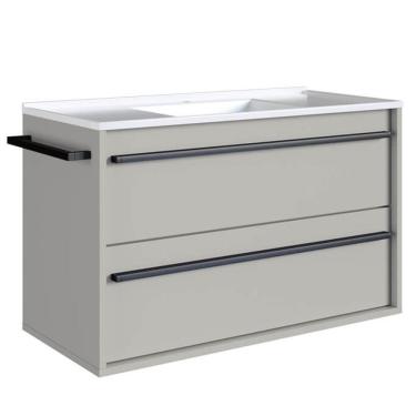 Imagem de Gabinete De Banheiro Com Lavatorio 80cm Arenas Proddy Arenas