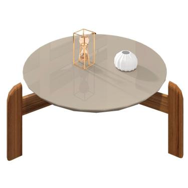 Imagem de Mesa De Centro Para Sala Off White Cedro