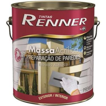 Imagem de Massa acrílica branca de 3,6 litros - Renner