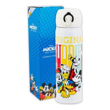 Imagem de Garrafa Squeeze Térmica Mickey Minnie 400ml Original Pateta