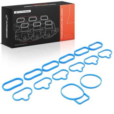 Imagem de A-Premium Conjunto de juntas do coletor de admissão do motor inferior e superior compatível com Ford, Lincoln, Mercury, Mazda Cars - Escape, Fusion, Freestyle, Zephyr, 6, Tribute, Milan, Montego
