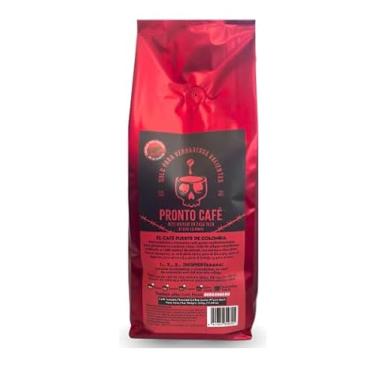 Imagem de Café Gourmet Colombiano Torra Média 500g Grãos Extra Forte Pronto Cafés