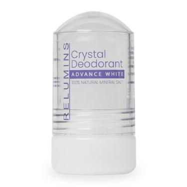 Imagem de Relumins Desodorante Crystal, Sal Mineral Natural De Alúmen E Potássio, Roll-On, Desodorante Natural Sem Manchas E Sem Perfume Com Proteção Contra Odores 24 Horas, 5,3 Oz