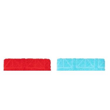 Imagem de Kit 2 Toalhas de Banho Gigante Luxo Algodão Modelo Diamante 75x150cm Macias e Absorventes (Vermelho e Azul)