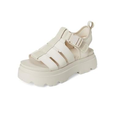 Imagem de UGG Sandálias femininas Cora Fisherman, Jasmim, 38