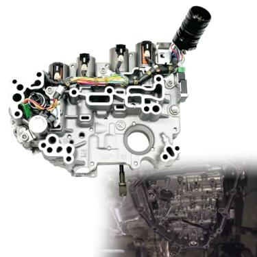 Imagem de Corpo da válvula de transmissão JF015E RE0F11A CVT compatível com Nissan Note Chevrolet Spark Nissan Versa Suzuki Swift Nissan Tiida Nissan Versa Note 2015 Nissan Sentra 31705-X428E 31705-X428B