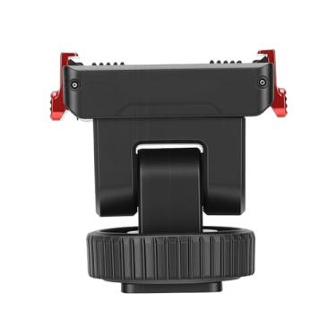 Imagem de Acouto Adaptador de Montagem Rápida Suporte Magnético Ajustável de Liberação Rápida 180 Com Sapata Fria e Rosca de 1 4 Polegadas para OSMO ACTION 6 Câmera Filmagem Em Tela Dupla