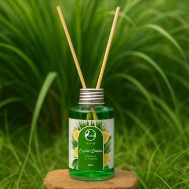Imagem de Difusor De Aromas Ambiente Vareta Pantanal Aromas 200ml, Capim Limão