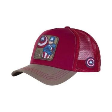 Imagem de Boné De Algodão Snapback De Anime Marvel Para Homens E Mulheres, Estil