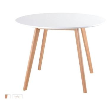 Imagem de Mesa Eiffel Leda Jantar 100 Cm Branca