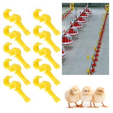 Imagem de Clipes de tubo em forma de S, ABS resistente, 10 peças, suporte de tubo de 11,5 cm/4,5 pol para projetos de encanamento e irrigação DIY, estufa, jardim, abastecimento de água doméstica, fácil