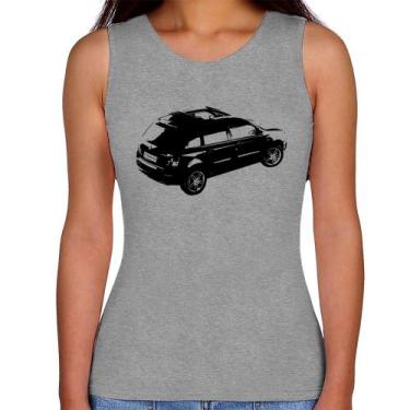 Imagem de Regata Feminina Carro Stilo Blackmotion - Foca na Moda, Cinza, GGG