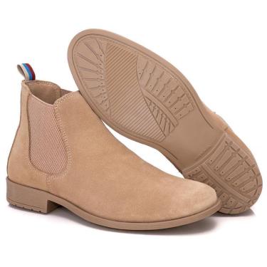 Imagem de Bota Masculina Chelsea Tratorada Elástico Moderna Conforto-Masculino