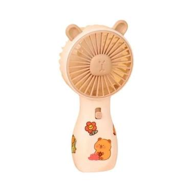 Imagem de Mini Ventilador Portátil USB De Verão Com Design De Lontra, Presentes 