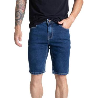 Imagem de Bermuda Jeans Sawary - 282139 - Azul 42, Azul, 42