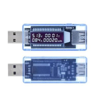 Imagem de Testador De Bateria USB: Medidor De Tensão, Corrente E Capacidade - Ca