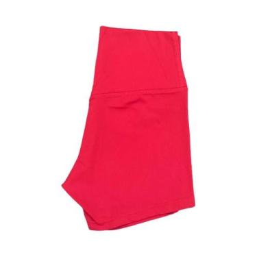 Imagem de Shorts De Yoga Femininos De Cintura Alta, Ajuste Slim, Efeito Levanta 