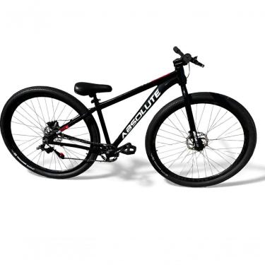 Imagem de Bicicleta Aro 29 Absolute Nero 5 Freeride K7 Single Freio Hidraulico Shimano Mt200 Garfo Rigido Preto