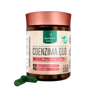 Imagem de Coenzima Q10 200 mg Nutrify, Neutro