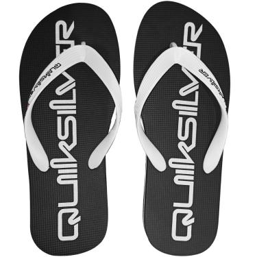 Imagem de Chinelo Quiksilver Molokai New Omini Preto e Branco-Unissex
