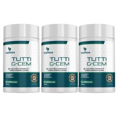 Imagem de 3X Tutti G-Cem (Café Verde, Semente de Uva, Inositol, Chia e Cromo) 60