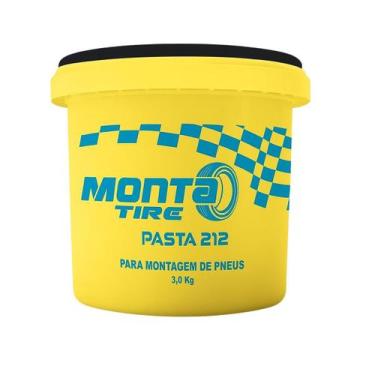 Imagem de Kit 2 Pasta Vaselina Montagem Pneus 3kg Profissional - MONTA TIRE