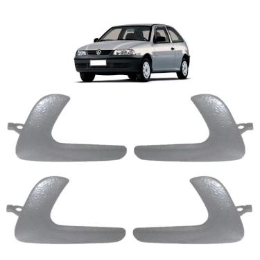 Imagem de Kit Gatilho Interno Da Maçaneta Alavanca Gol G2 G3 Até 2005