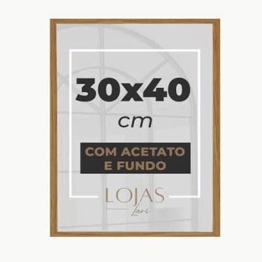 Imagem de Kit 5 Molduras 30x40 Acetato Certificado Diploma Fotografia - Branco -