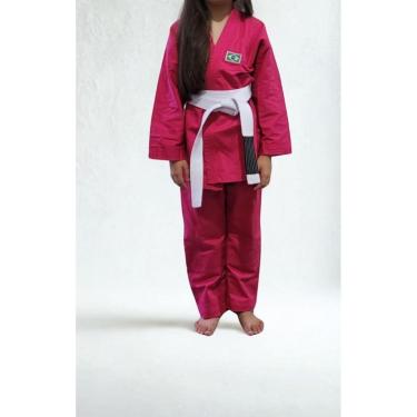 Imagem de Kimono Infantil Reforçado Jiu-Jitsu Com Faixa-Unissex