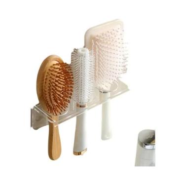 Imagem de Organizador De Banheiro Em Acrílico Transparente Sem Furos, Suporte De
