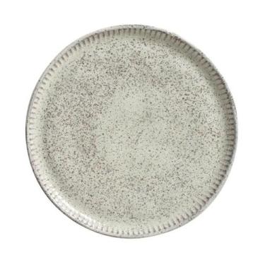 Imagem de Prato de Sobremesa Linhas Pistache Verde 21,5cm Porto Brasil