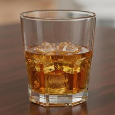 Imagem de Kit Jogo 6 Copos Premium de Vidro Grosso 300ml  DrinkWhisky - Allmix