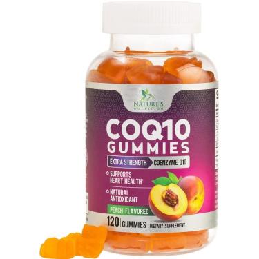 Imagem de Suplemento Nature'S Nutrition Coq10 100 Mg, Gomas De 120 Unidades-Unissex