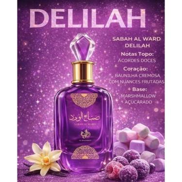 Imagem de Al wataniah sabah al ward delilah eau de parfum perfume feminino 100ml-Feminino
