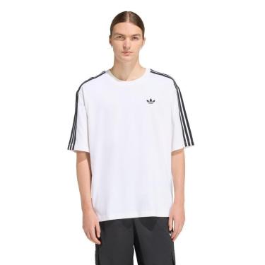 Imagem de Camiseta Adicolor Três Listras E Tamanho Grande Adidas Masculina-Masculino