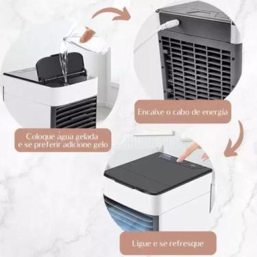 Imagem de Mini Climatizador Umidificador Mesa Ar Condicionado Q3 - WCAN