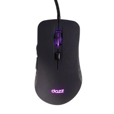 Imagem de Mouse Gamer Dazz GM02000 Preto RGB 7200 DPI USB Com Fio 7274