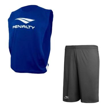 Imagem de Kit Penalty Futebol Colete + Calção Masculino-Masculino