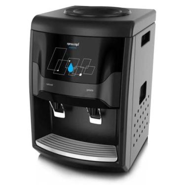 Imagem de Bebedouro de Mesa Newup Evidence Preto Água Gelada 127V ou 220V - New.