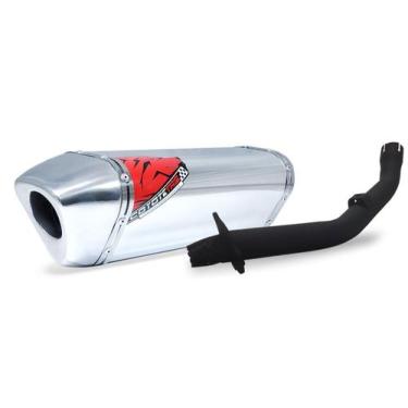 Imagem de Escape / Ponteira Coyote TRS Tri-Oval Alumínio - XRE 300 - Honda, Poli