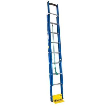 Imagem de Escada em Fibra Extensível Vazada 13 Degraus 2,60x4,10m Premium WBerto