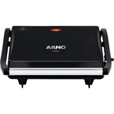 Imagem de Grill Arno Compact GPTO Preto 127v, Preto, 110V