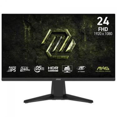 Imagem de Monitor Gamer MSI MAG 245F X24, 24 Pol, Full HD, Rapid IPS, 0.5ms, 240