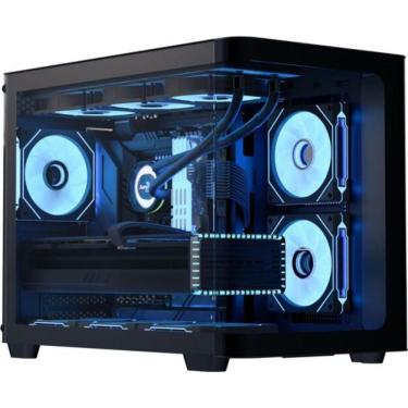 Imagem de Gabinete Gamer Atx P300c Mini Torre Atx Vidro Temperado com Fans Argb Preto Aerocool