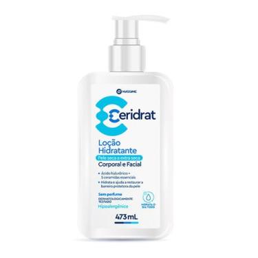 Imagem de Ceridrat Loção Hidratante Corporal e Facial 473ml - Mássime