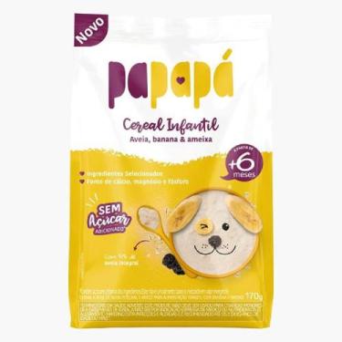 Imagem de Cereal Integral Infantil Papapá PAPAPA Arroz Banana e Ameixa 170g