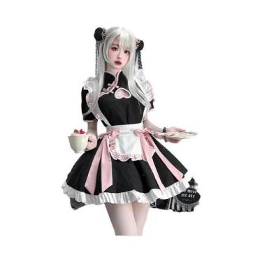 Imagem de Vestido Lolita Cheongsam Chinês para Festa - Cosplay de Empregada, BR-